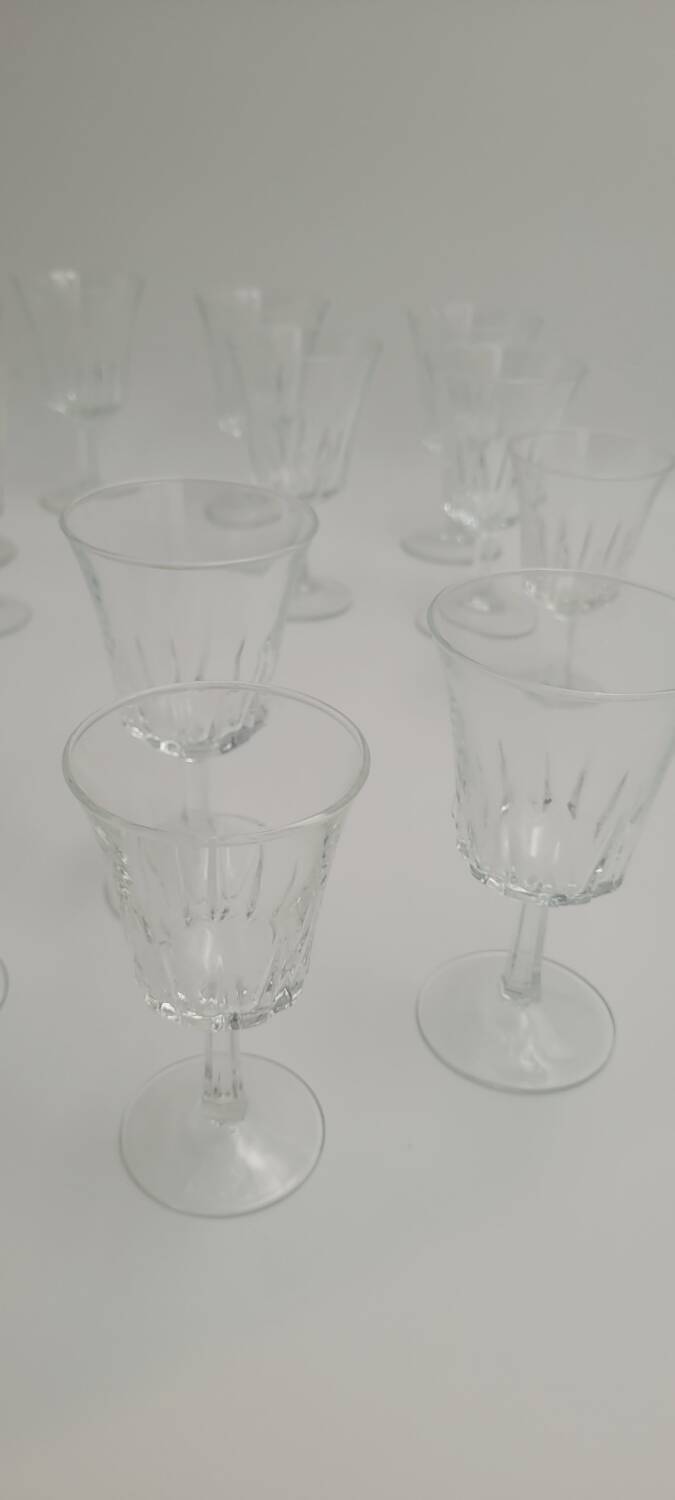 70's stemware