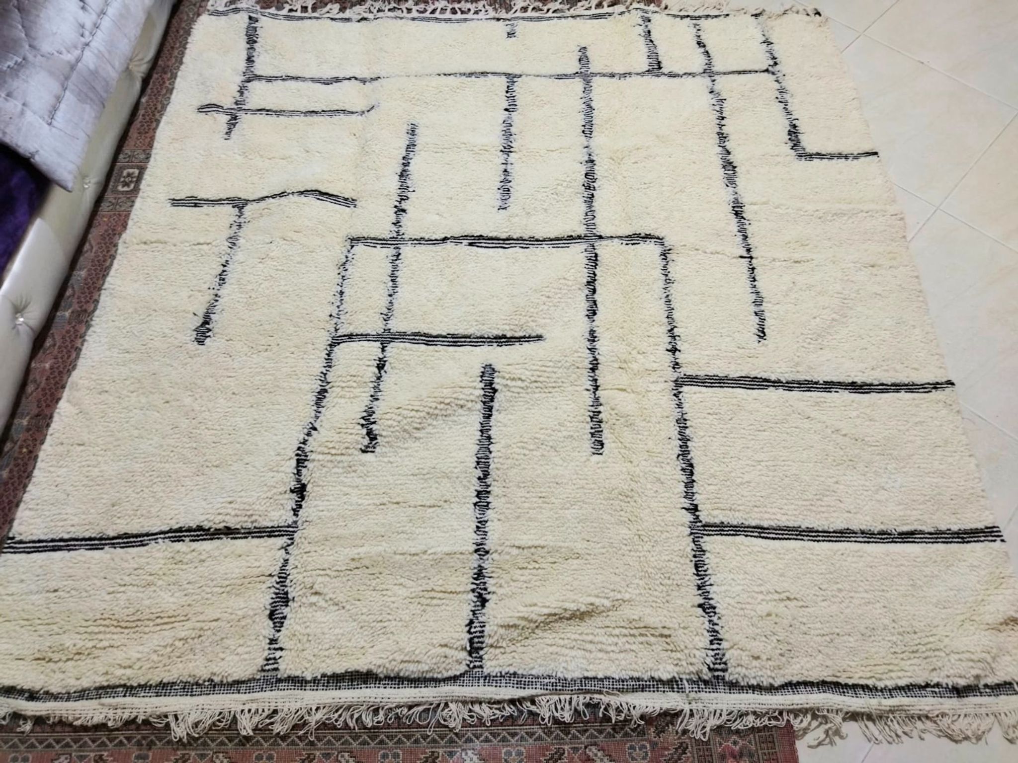 Tapis berbere marocain 230x196cm