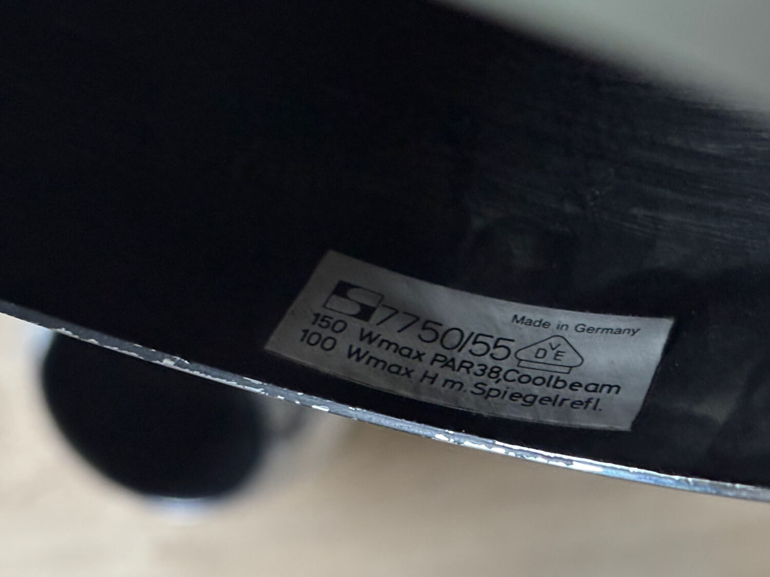 Space Age chrome wall lights, Germany 1970