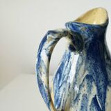 Pitcher, carafe in glazed ceramic