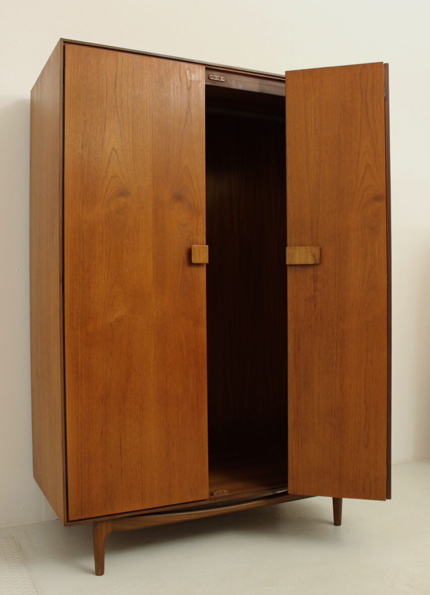 Mid-Century Teak wardrobe by Ib Kofod-Larsen
