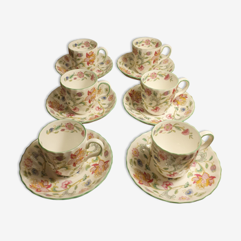 Minton coffee cups set 6.