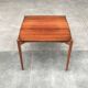 Mid-century German coffee table series 400 in teak by Hartmut Lohmeyer for Wilkhahn, 1950s.