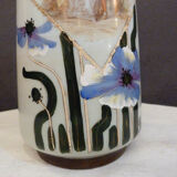 Art Nouveau style opaline vase
