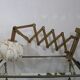 Applique murale/lampe à ciseaux. Holz Teak , Linus Bopp Limbach. Années 1970