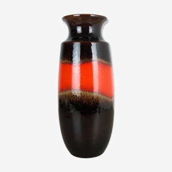 Fat lava multi-color 239-41 vase made by Scheurich, 1970s