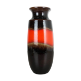 Fat lava multi-color 239-41 vase made by Scheurich, 1970s