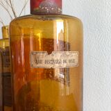 Old bottle of pharmacy "rose water"