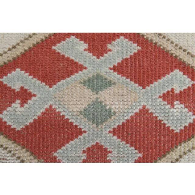 Vintage Turkish Oushak Handmade Wool Cotton Beige Area Rug 115x179