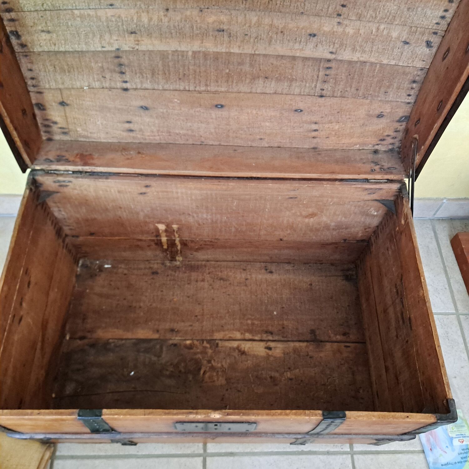 Wooden chest