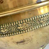 Cache-pot by Villedieu brass 70s/80s