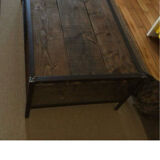 Industrial style coffee table