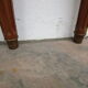 Table demi-lune ancienne