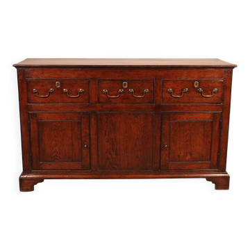 Enfilade with 3 Drawers in Oak - 18th Century