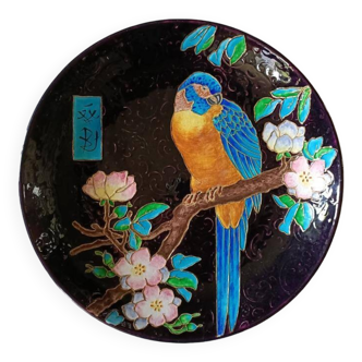 Jules Vieillard - Grand Plat Japonisant