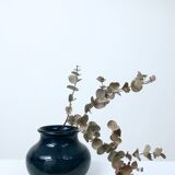 Signed stoneware vase