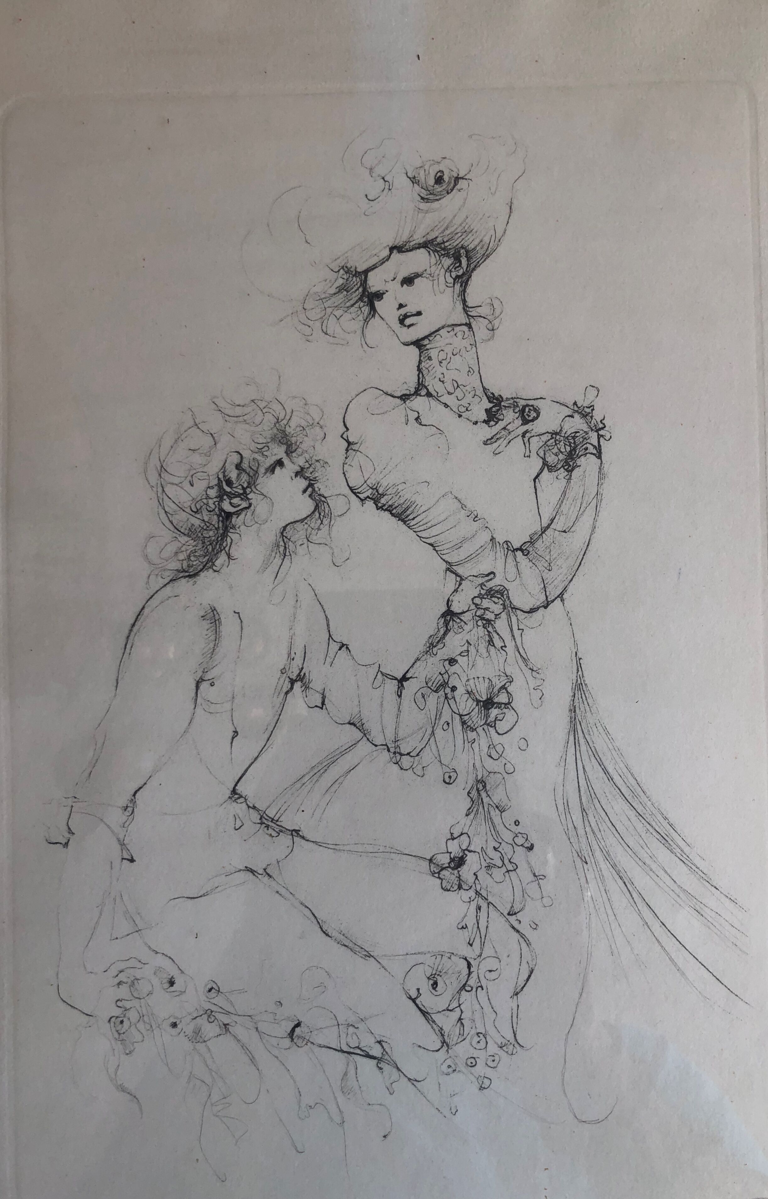 Lithograph by Leonor Fini