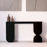 Florence console in stained wood
