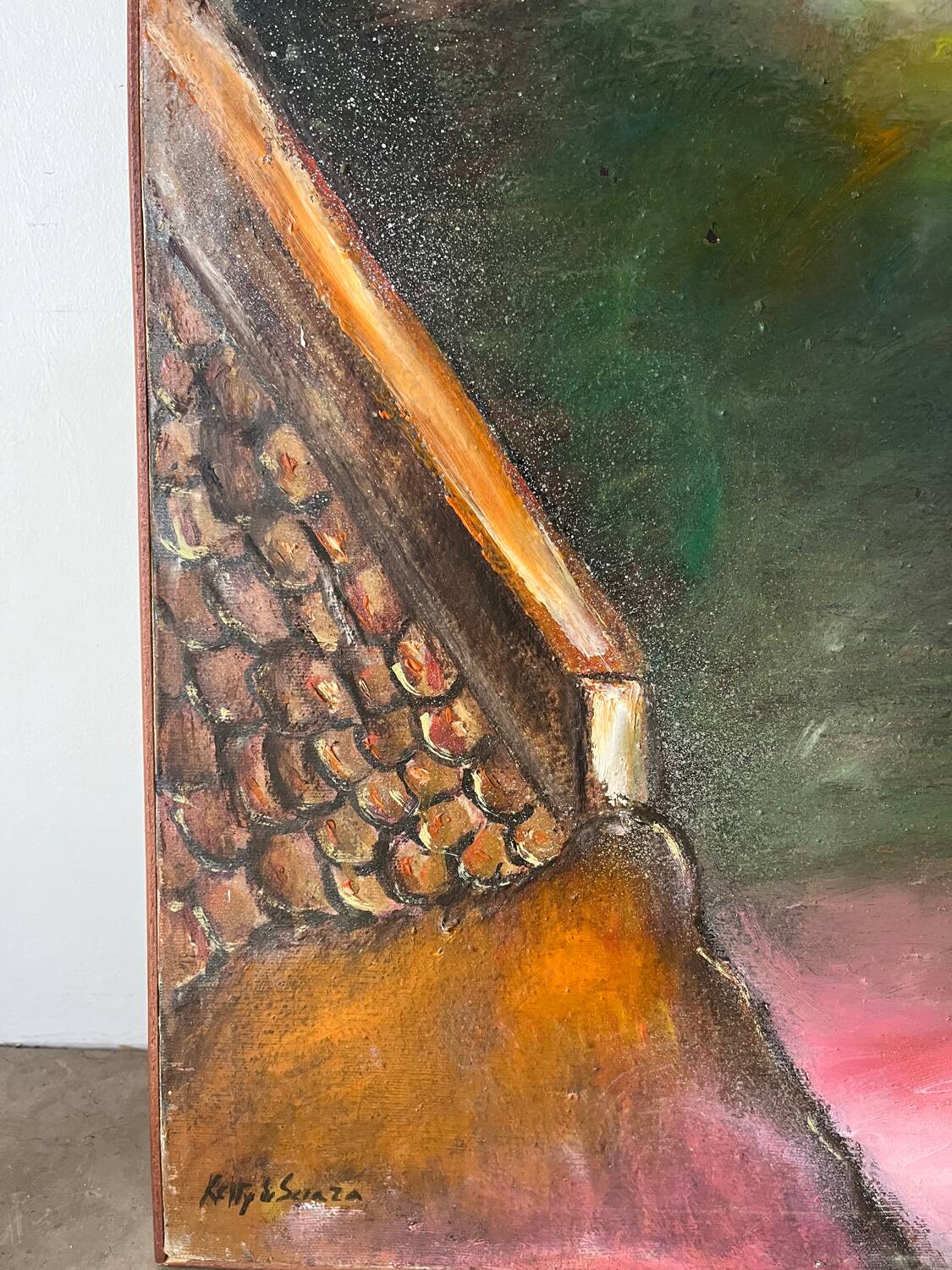 The Wolf's Path, signed Kelly de S.