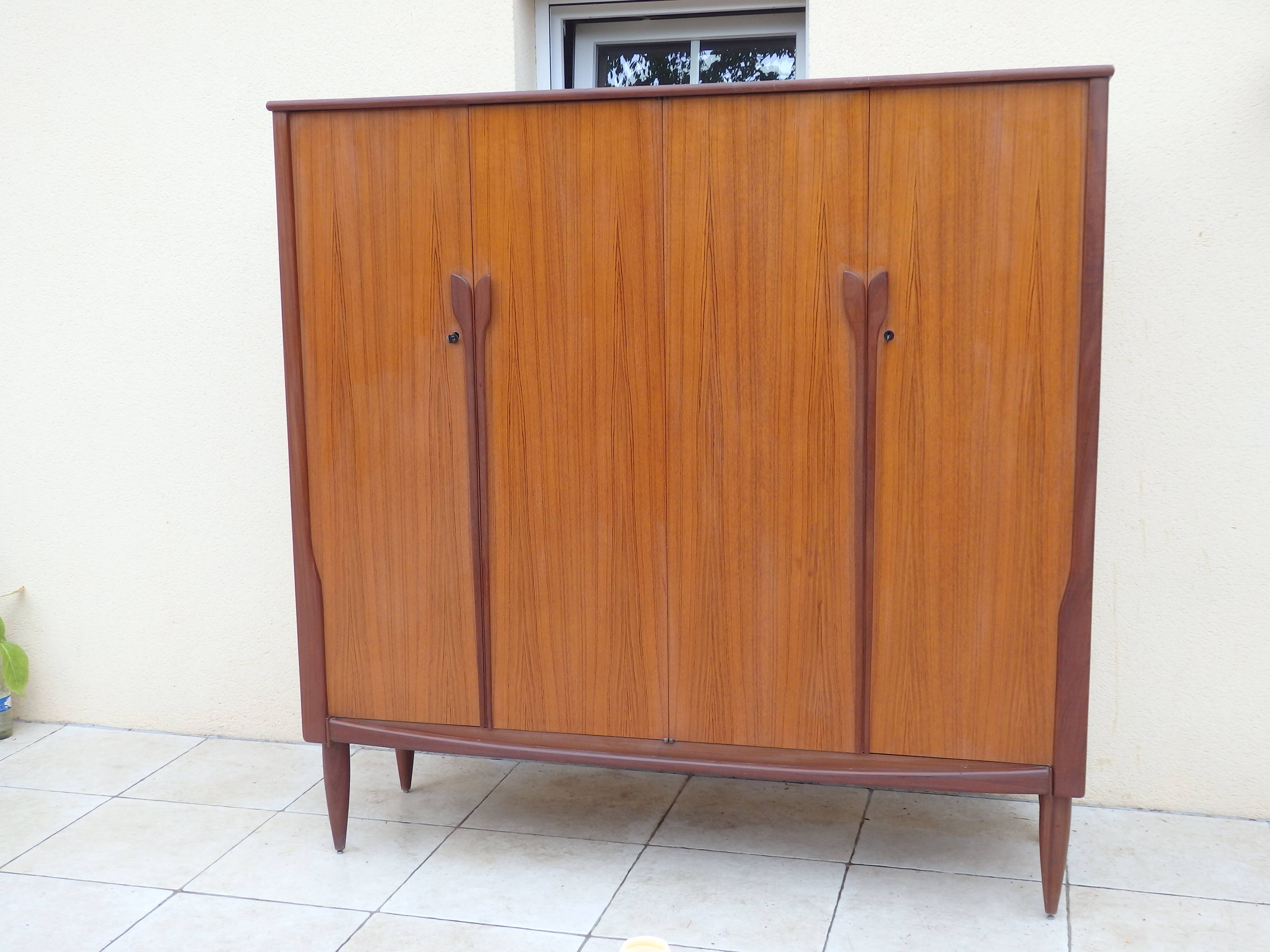 Scandinavian teak cabinet