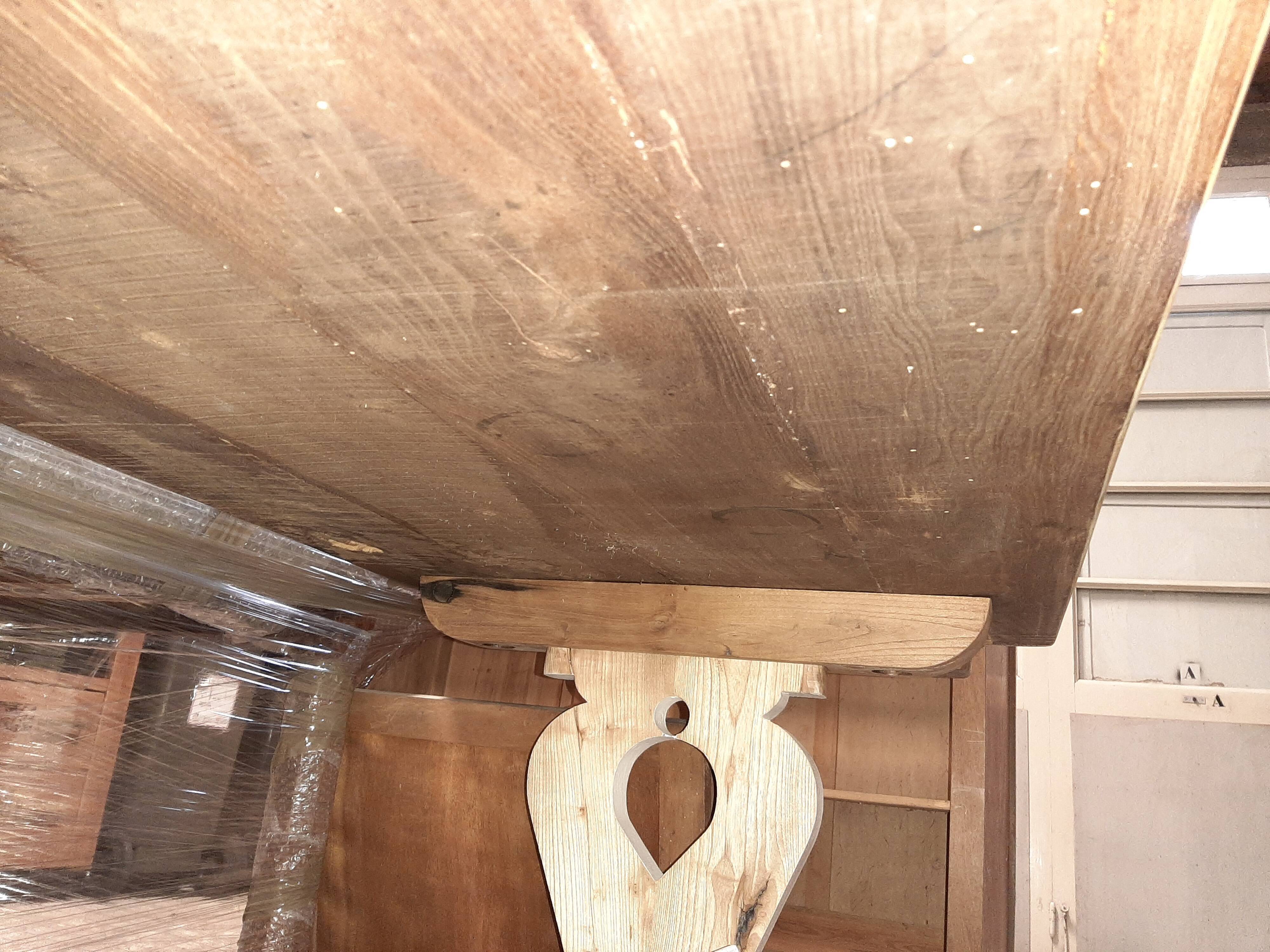 Table de ferme extensible