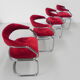 Set of 4 dining table chairs