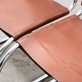 Set of 4 MR10 chairs by Mies van der Rohe 1970