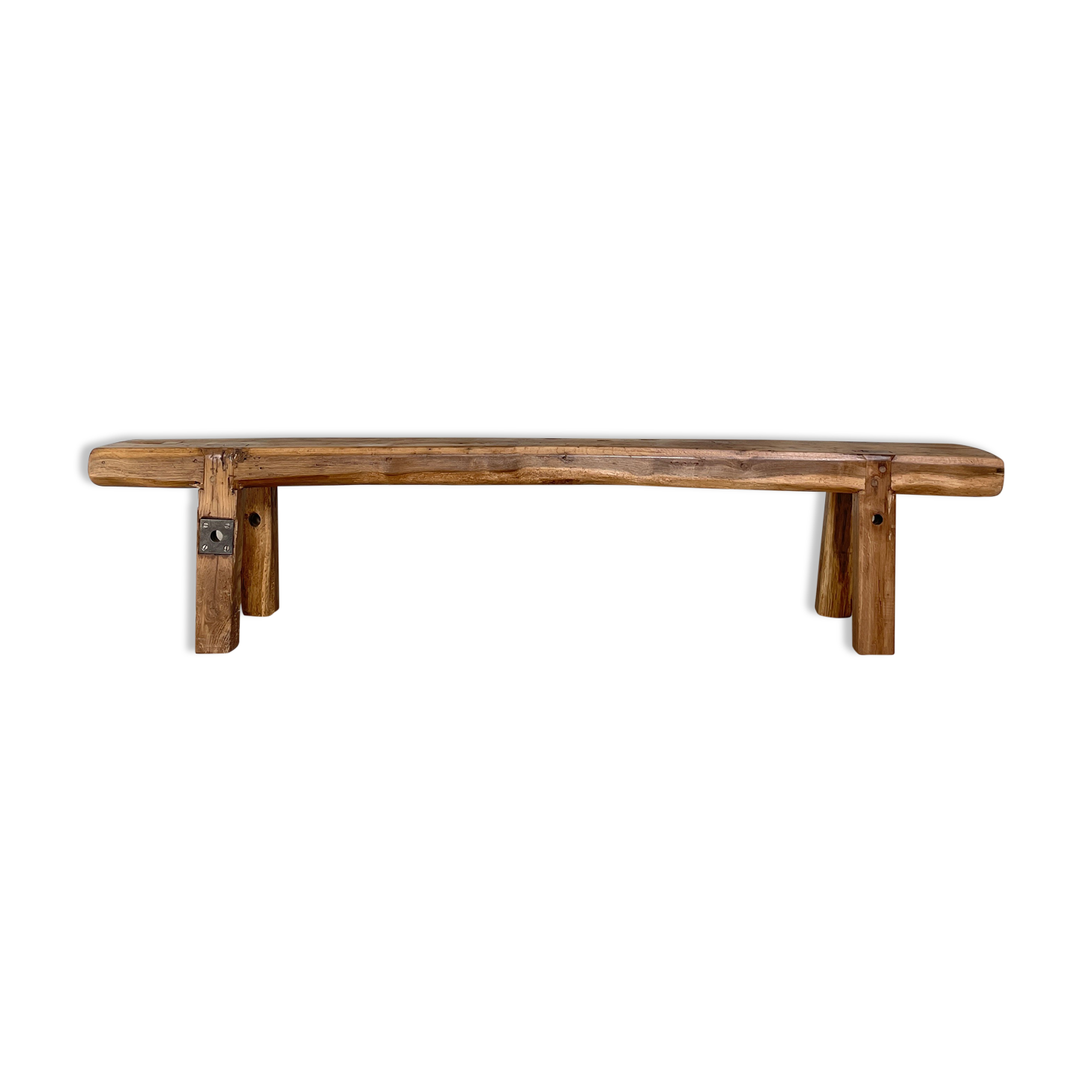 Primitive solid wood coffee table