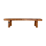 Table basse primitive en bois massif