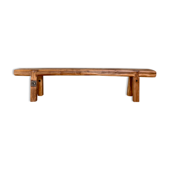 Primitive solid wood coffee table