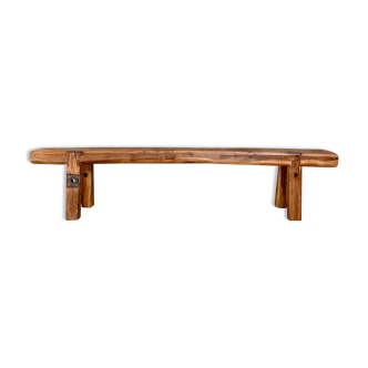 Table basse primitive en bois massif