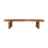 Primitive solid wood coffee table