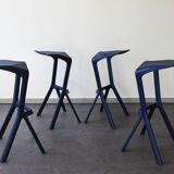 Pair of Miura stools by Konstantin Grcic for Plank, Italy