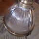Chandelier, 1920s Holophane pendant light