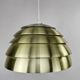 Vintage dome pendant lamp by Hans Agne Jacobsen AB for Markaryd from Sweden model T325/450 'Lamingo'