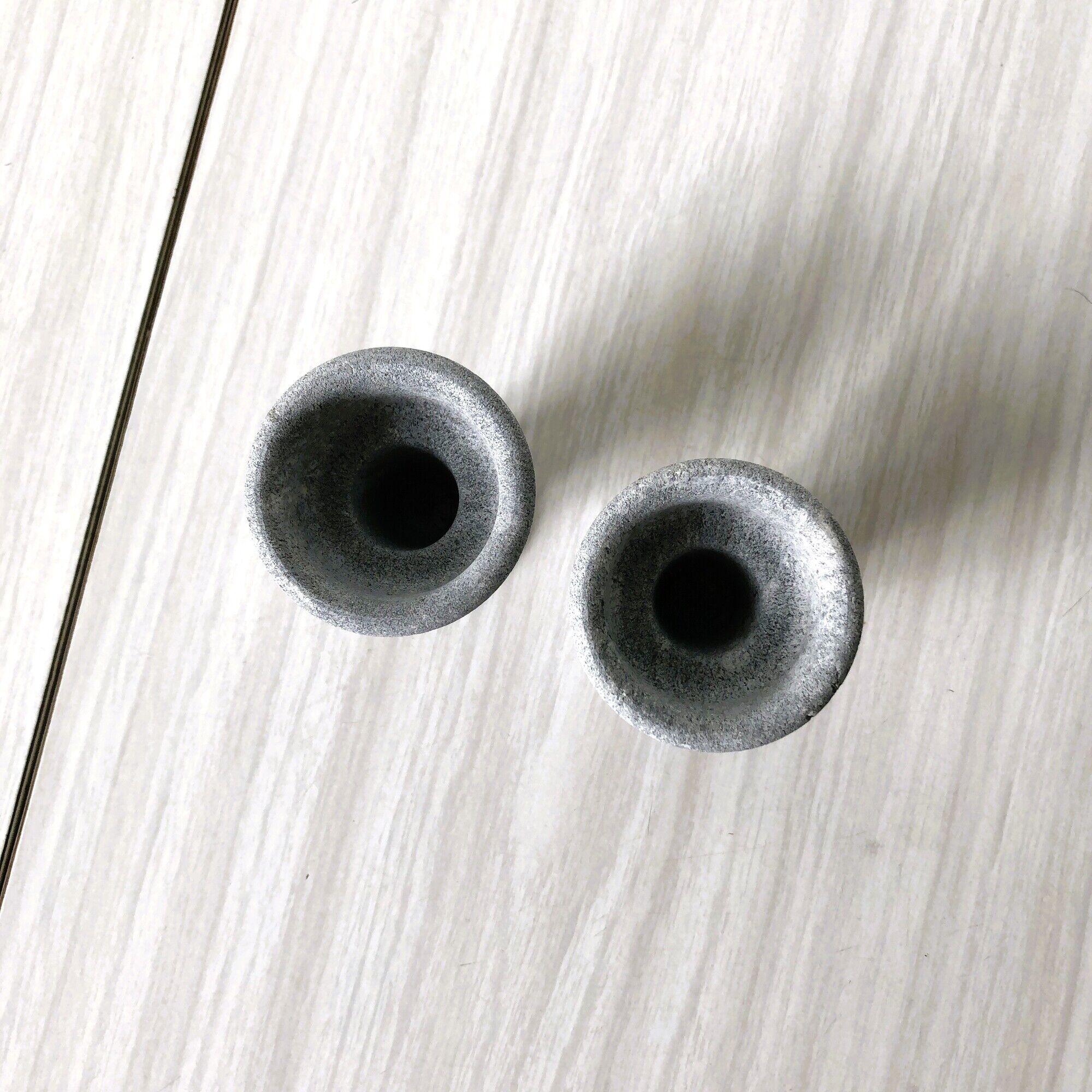 Bougeoirs - concrete candle holder candle decoration