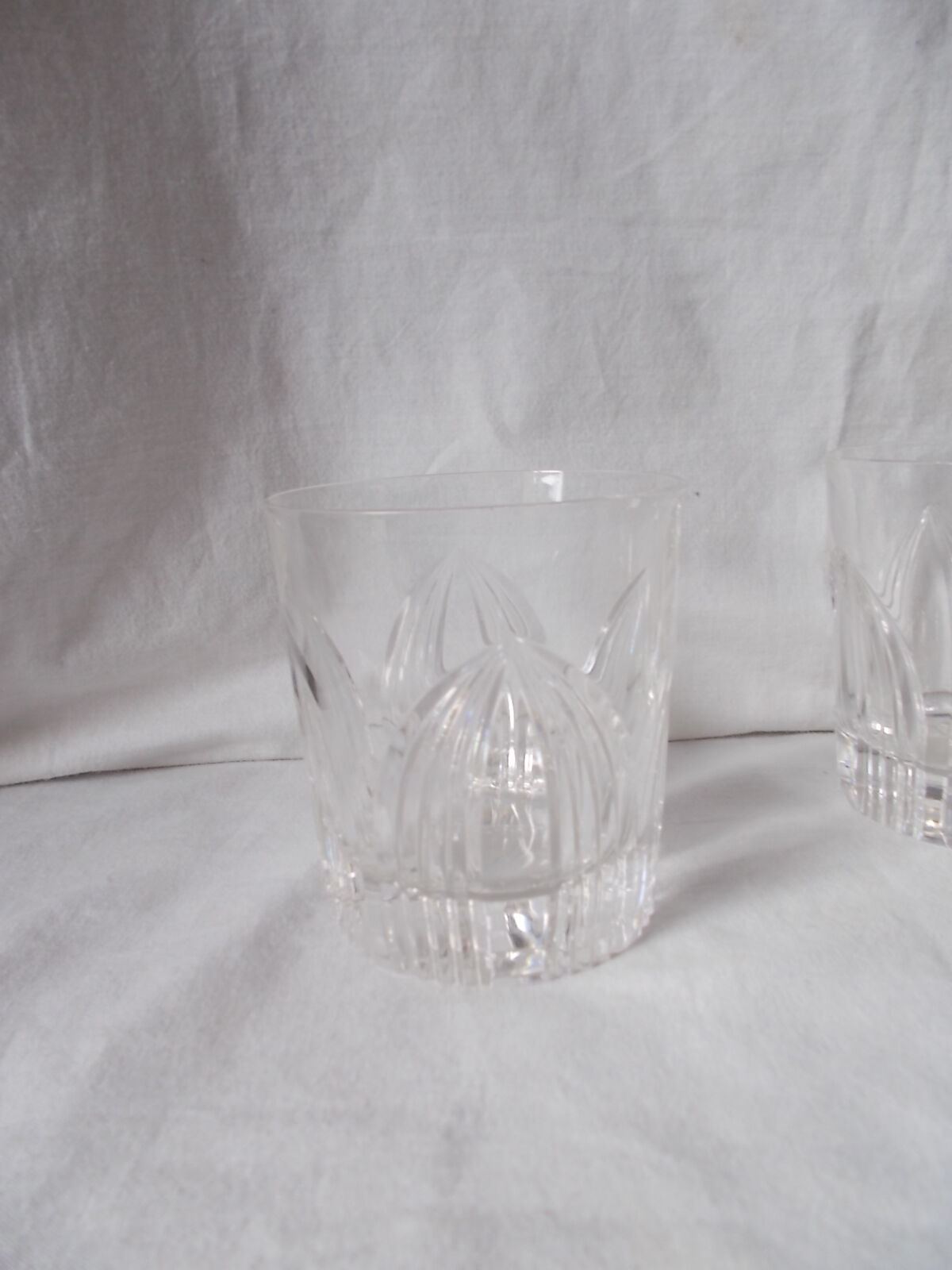 Ensemble de 4 anciens verres à whisky Villeroy et Boch