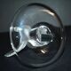 Lalique ashtray dish bird dove in frosted crystal and signed