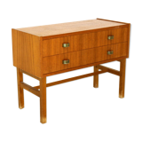 Scandinavian teak and beech commodus, Sweden, 1960