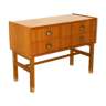 Scandinavian teak and beech commodus, Sweden, 1960