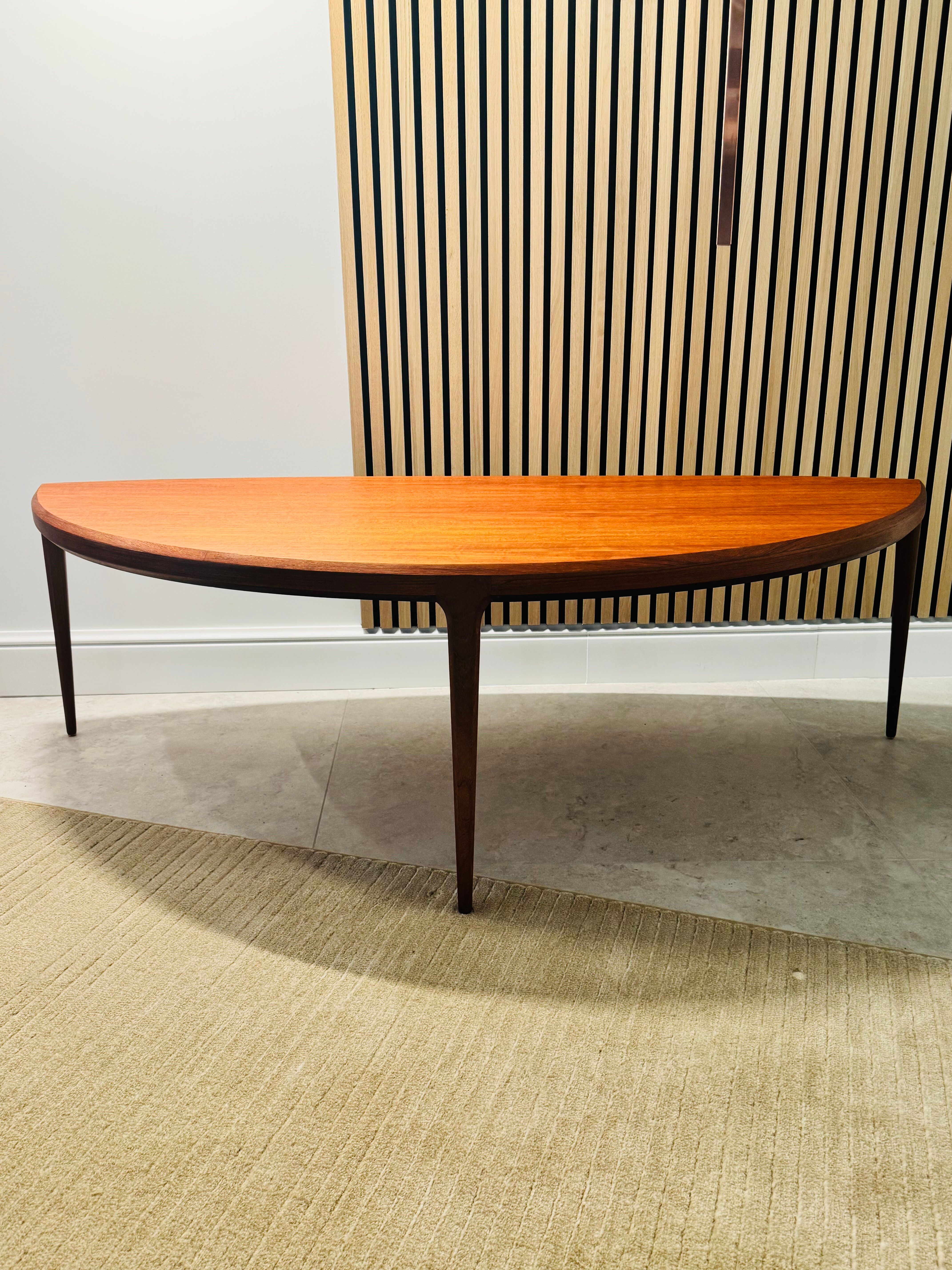 JOHANNES ANDERSEN Scandinavian coffee table 1960