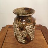 Vase grès andré rozay à la borne