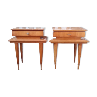 Paire de chevets Vintage