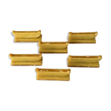6 Bakelite knife holders
