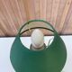 Twisted wooden floor lamp in beige and green S.C.E.