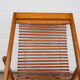 60s slatted sunbed lounger in 60s slats