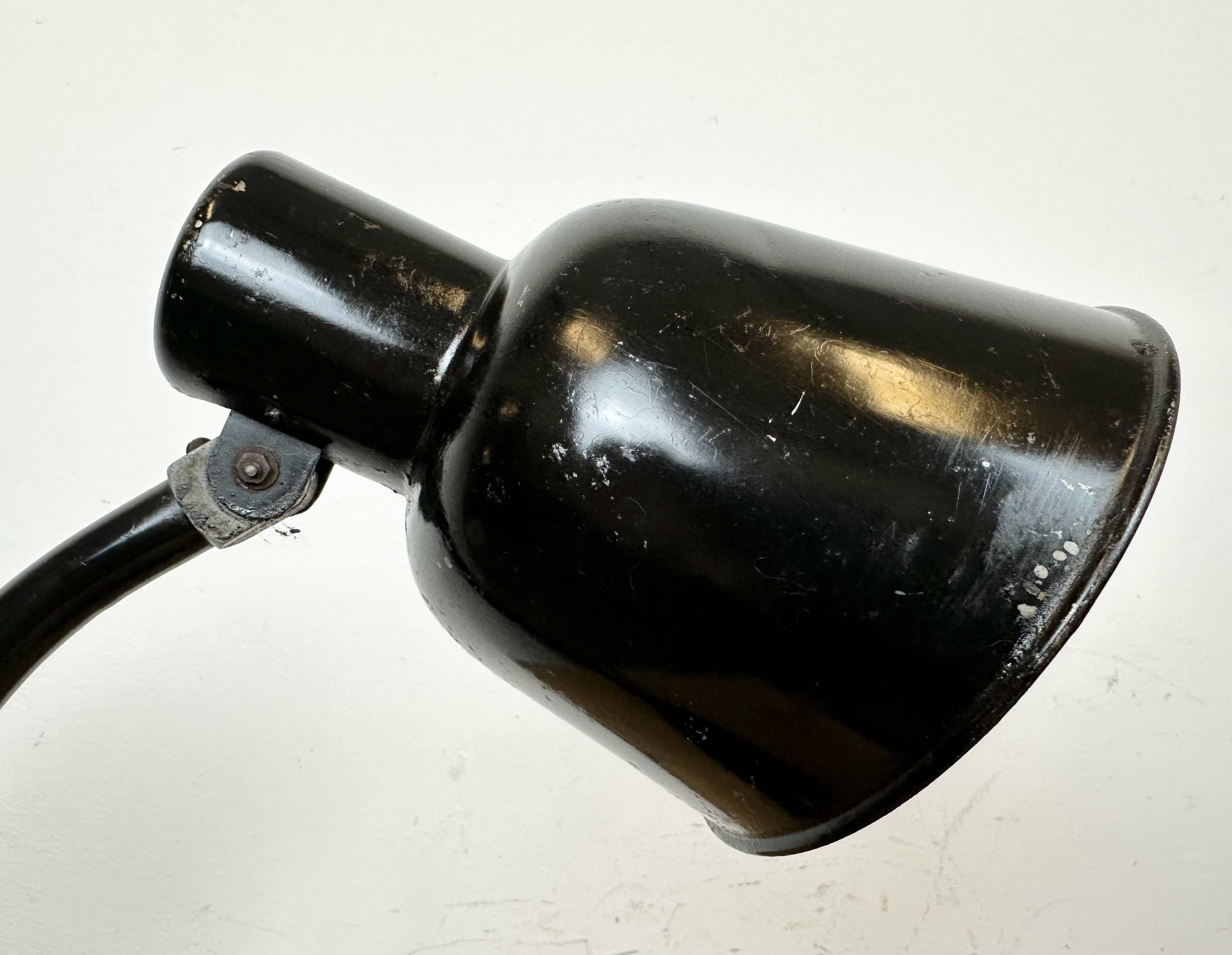 Vintage Black Table Lamp by Christian Dell for BUR Bunte & Remmler, 1930s