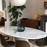Table marble arabescato Italy vintage