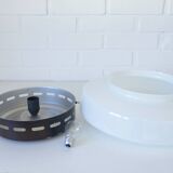 Applique murale vintage extra large, plafonnier moderne du milieu du siècle, années 1980