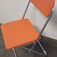 FRAMAR orange folding chair